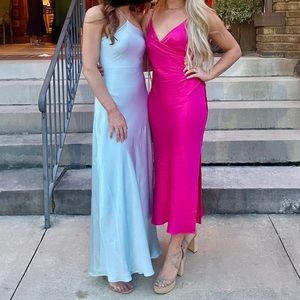 $25 TODAY ONLY Zara satin midi dress